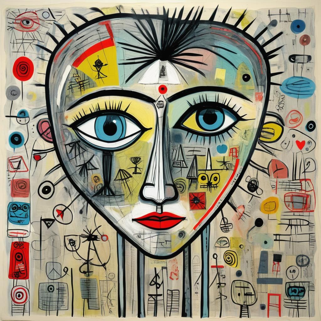 Art Brut Meets Cute: An AI Interpretation