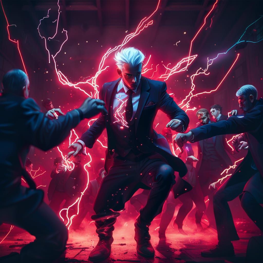 Boy's Magic Fight Scene in Old Boy Style