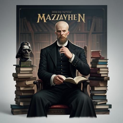 Hamlet with Guinness and Skull in Comic Book Style