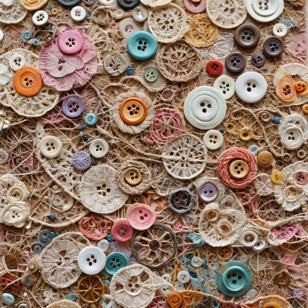 Vibrant Mixed Media Collage Journal Page