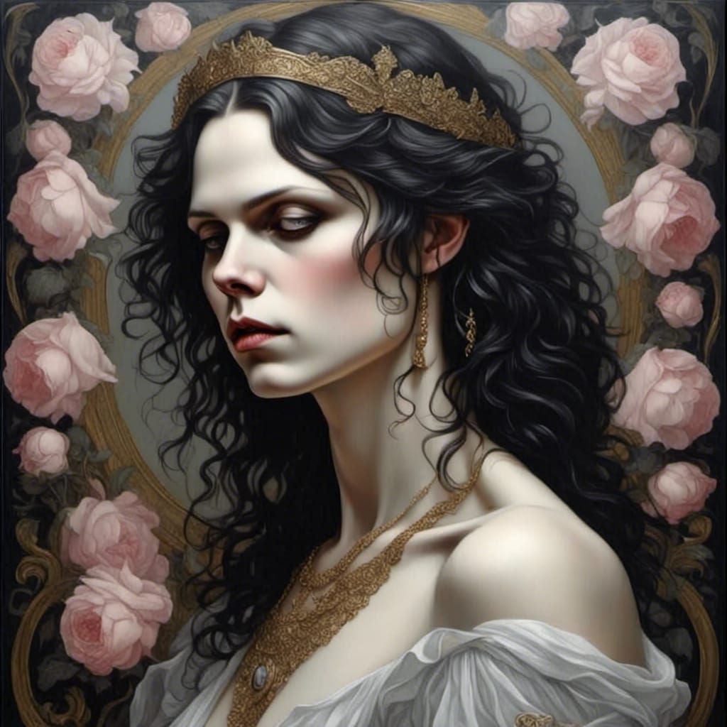 Figure with Lightless Eyes: Evoking Loss