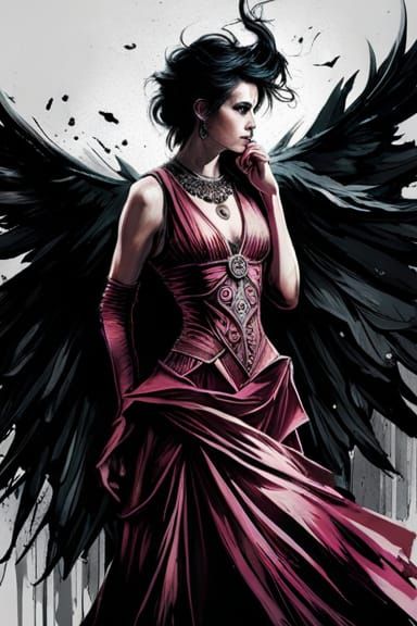 Angel of Death Spreads Wings in Fiery Horror