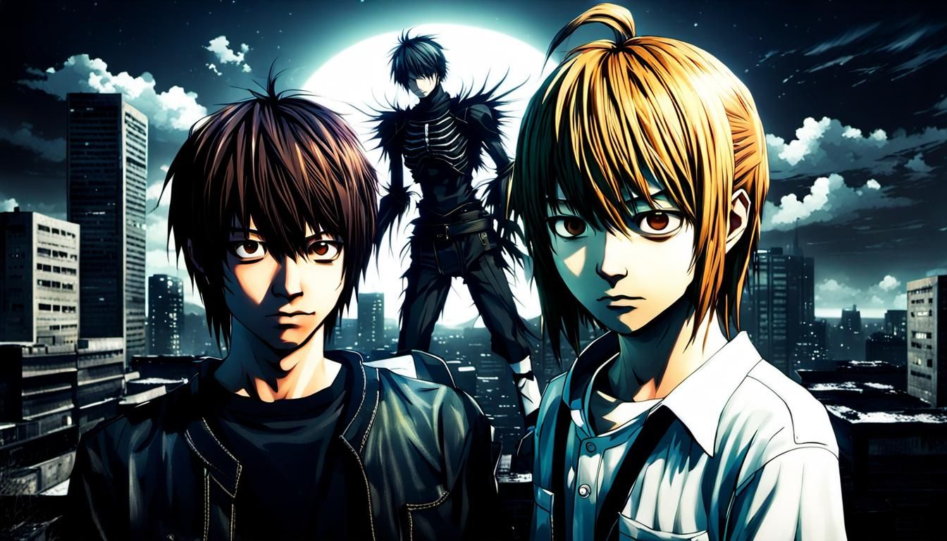 Light Yagami and Misa