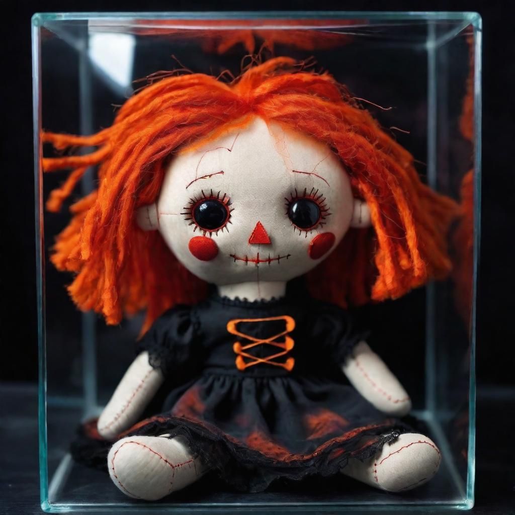 Sinister Gothic Horror: Stitched Raggedy Doll