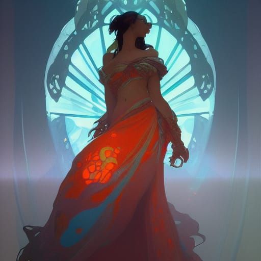 Mexico Concept Art in Dynamic Lighting Style