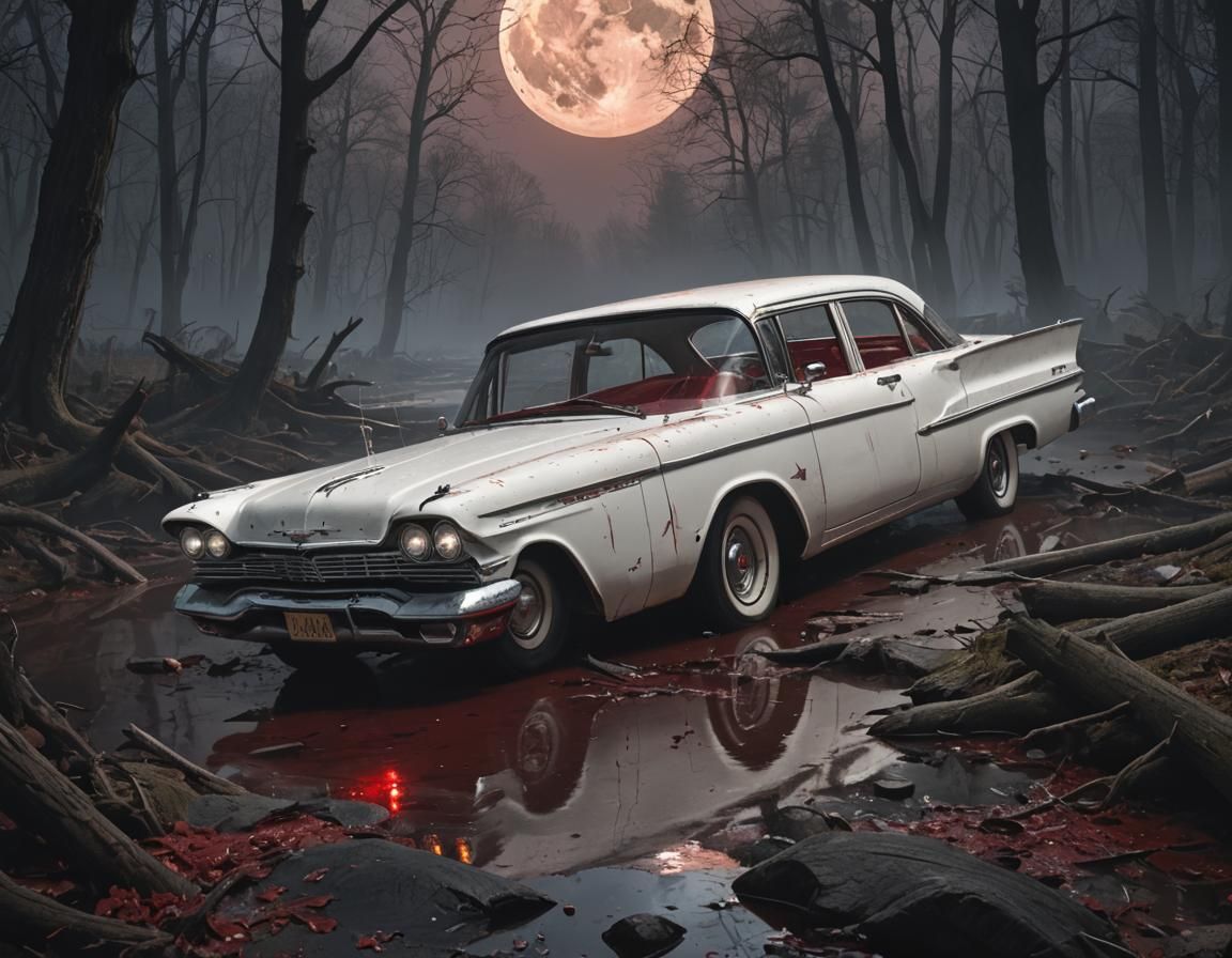 Plymouth Fury car from 1958 - Evil killer car