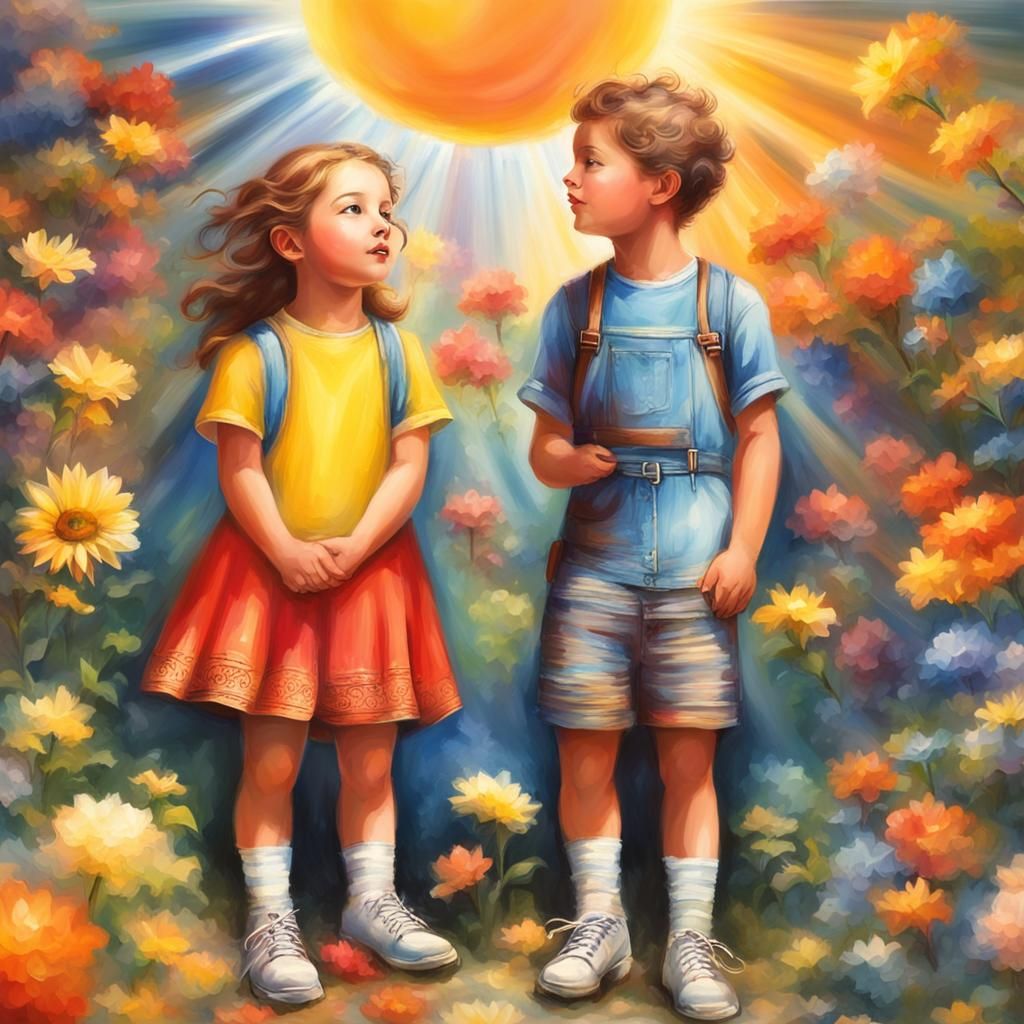 Divine Sunshine Beams Through Soft Clouds