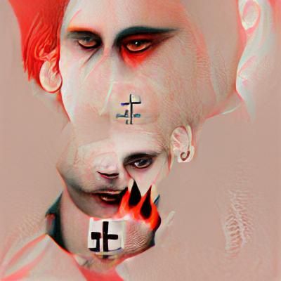 Stylized Dark Art: The Antichrist