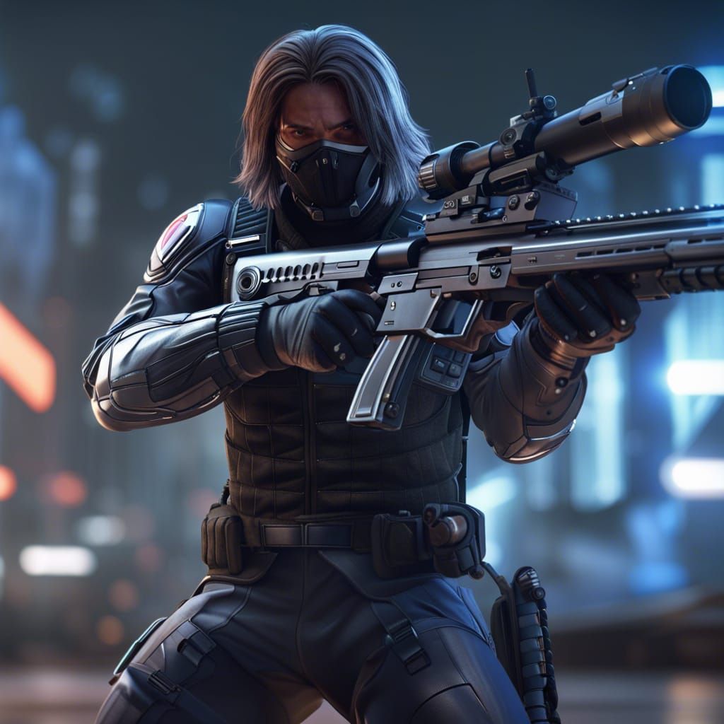 Epic Winter soldier 😎🤘