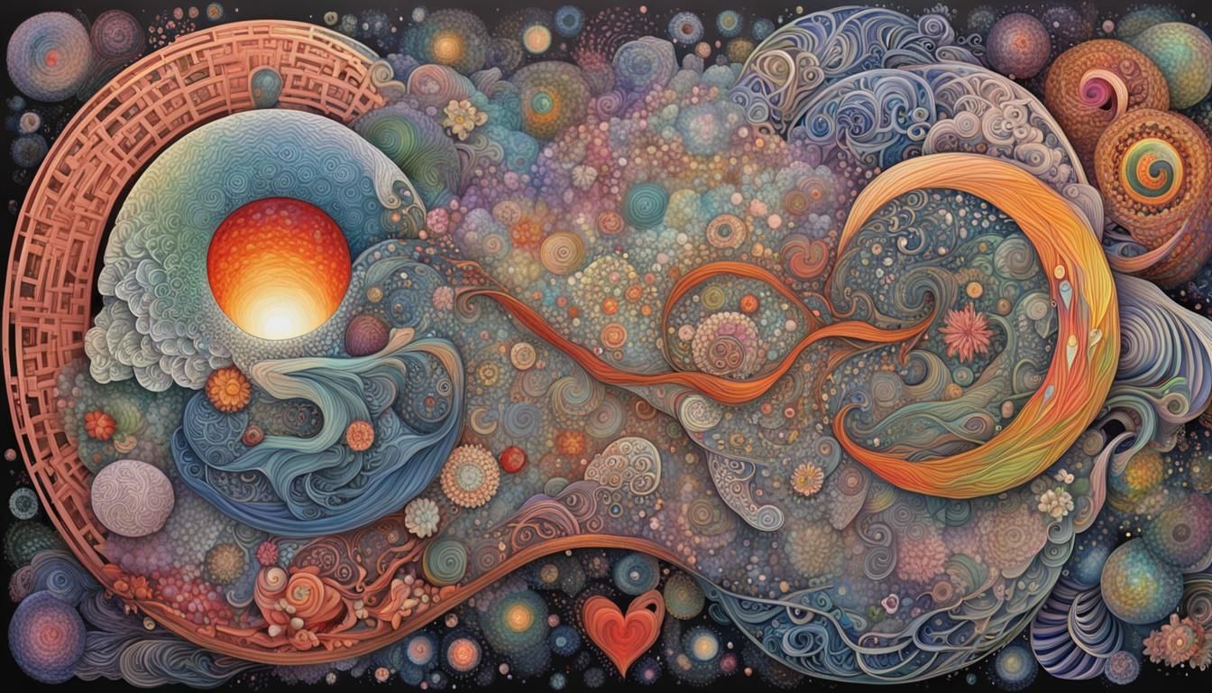 Quantum Zentangle of Anthropomorphic Flora