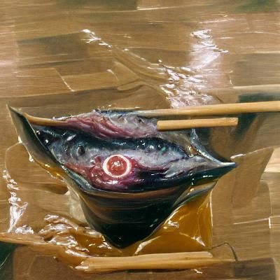 Tanjiro Portrait in Oil Painting Style