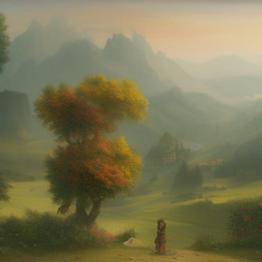 Random landscape - Village