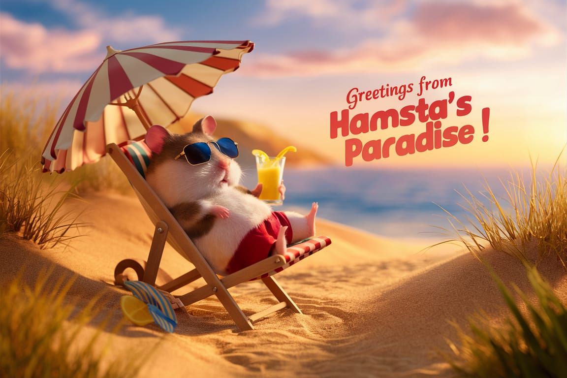 Hamsta's Paradise 🏝️🍹🐹
