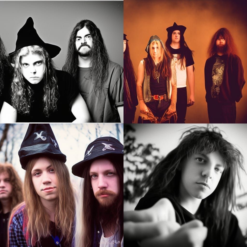 Grunge Witches and Wizards: Seattle, 1990s