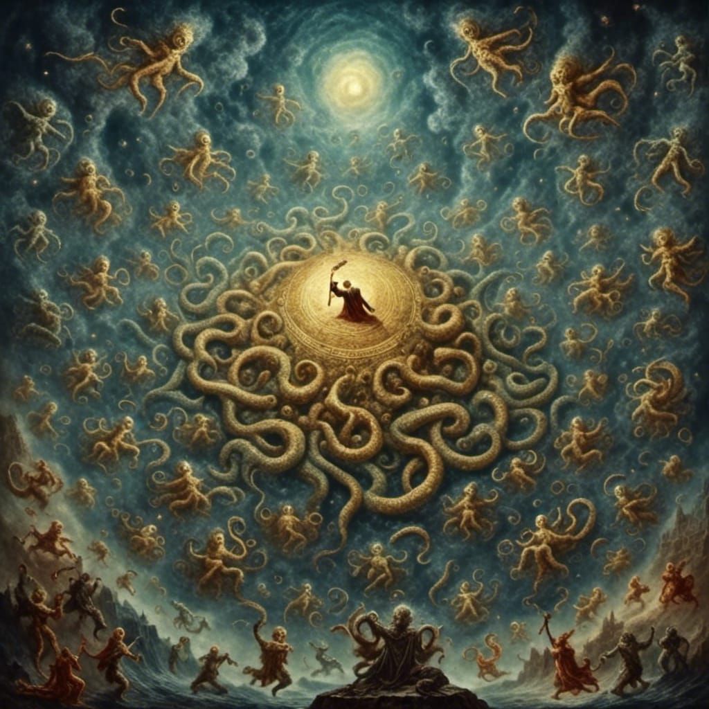 Azathoth, Blind God at the Universe Center