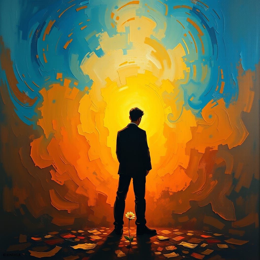 Hope Emerges from Heartbreak in Vibrant, Expressive Art