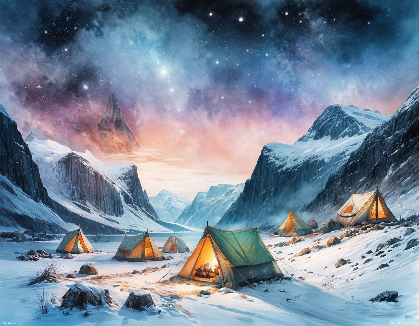 Winter campground