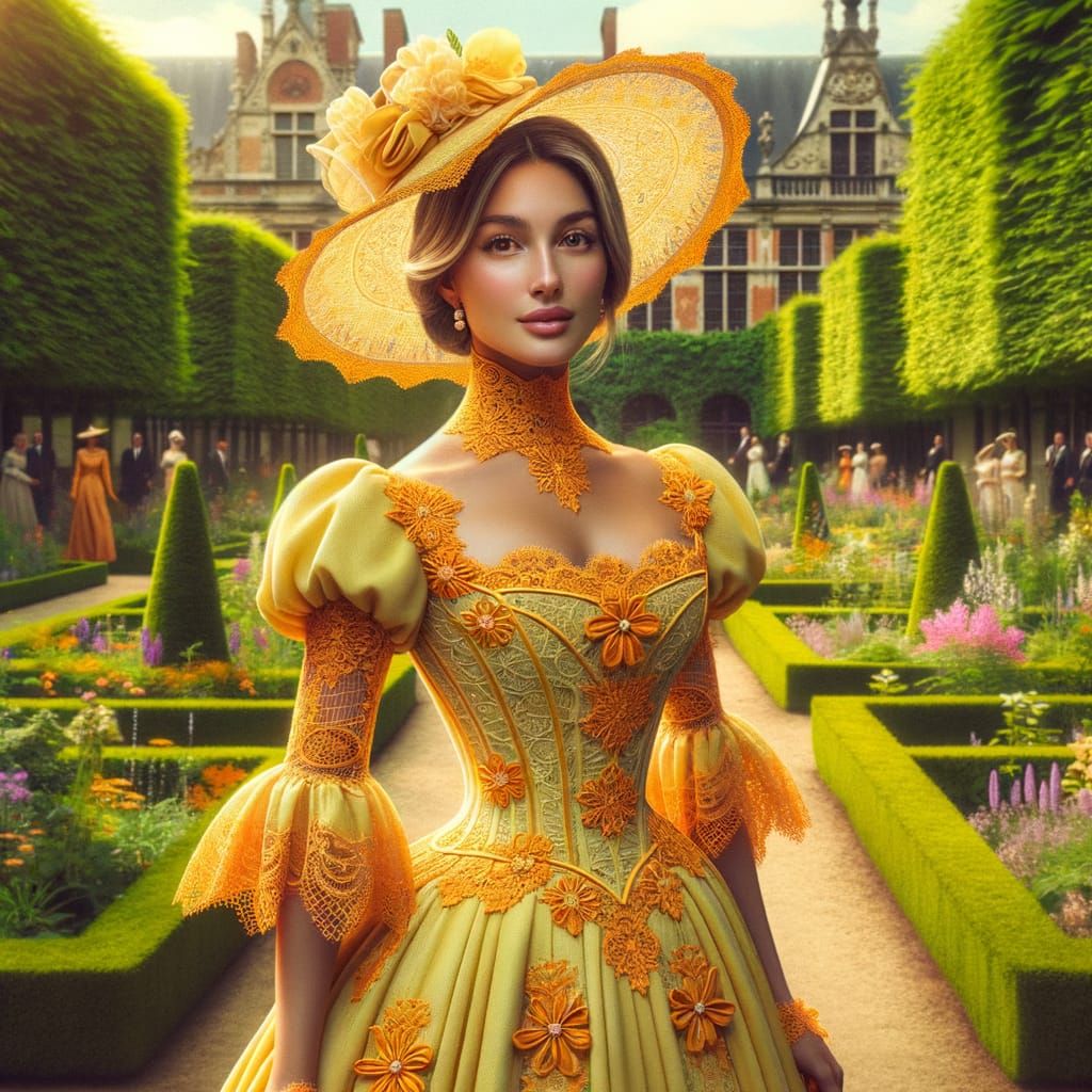 " L'après -midi des romantiques " Haute couture printemps-ét...