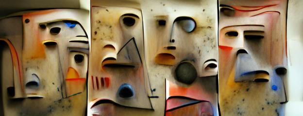 Minimalist Abstract Faces
