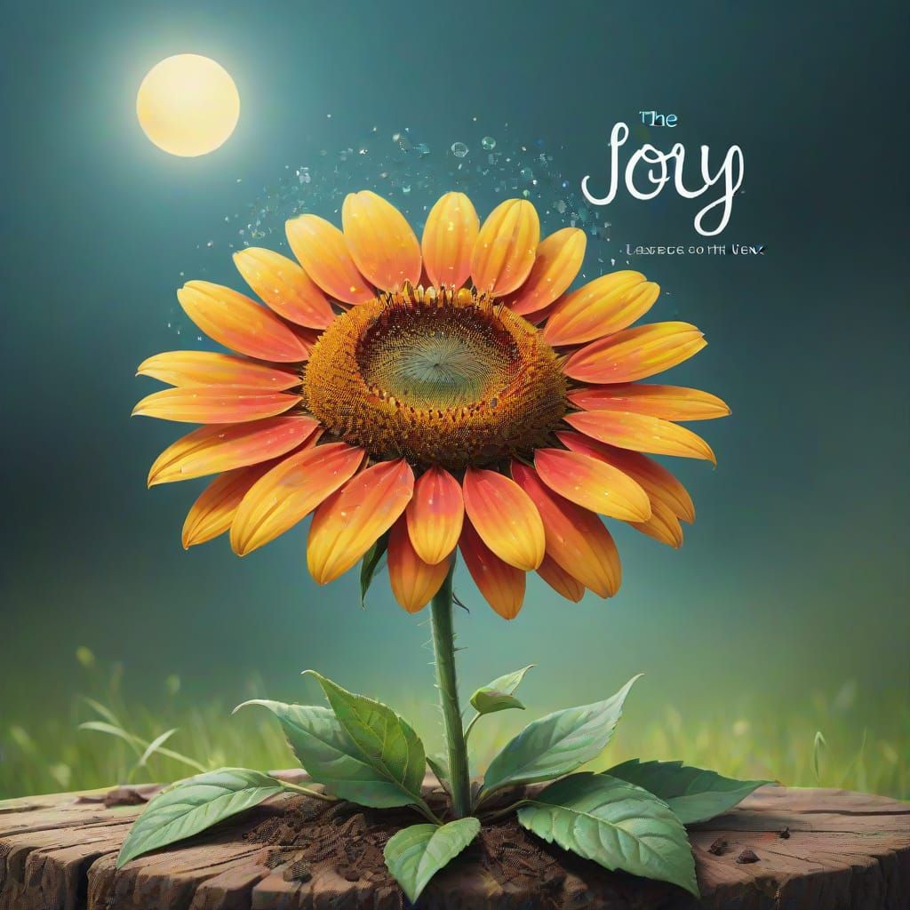 Joyful Irony in a Vibrant Digital Art Piece