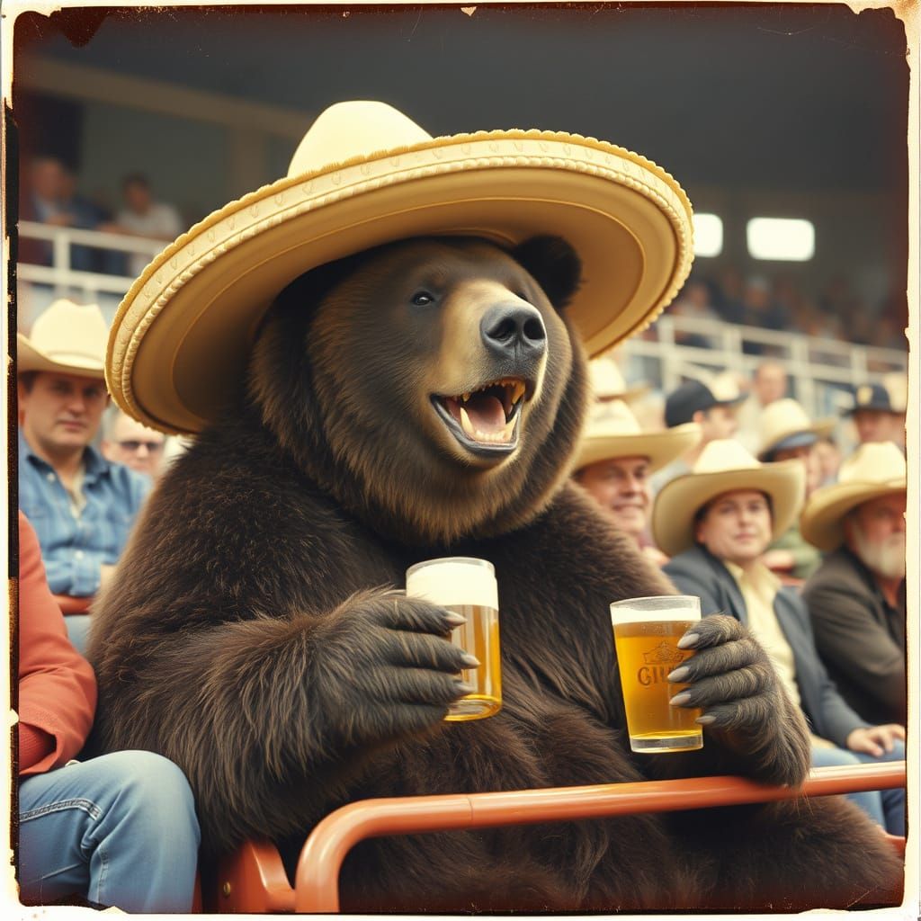 Great day for a rodeo.