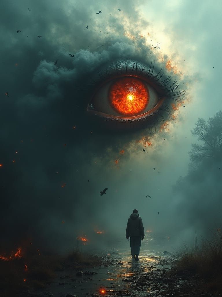 The Storm of the Eye Chaotic Deconstruction