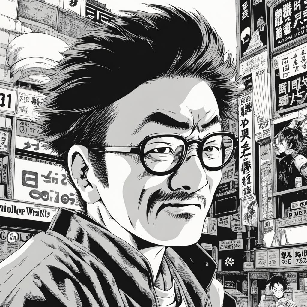 Tribute to Dragon Ball Creator: Toriyama-inspired Art