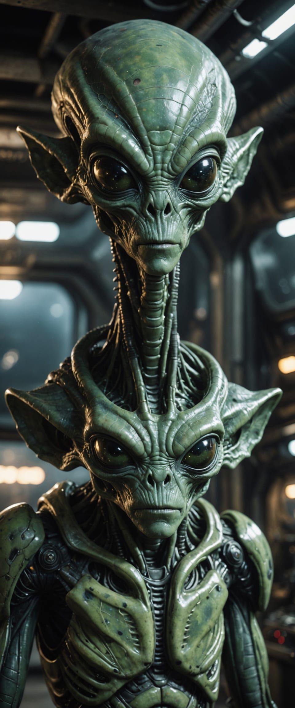 Innovative Alien Portrait Redefining Expectations