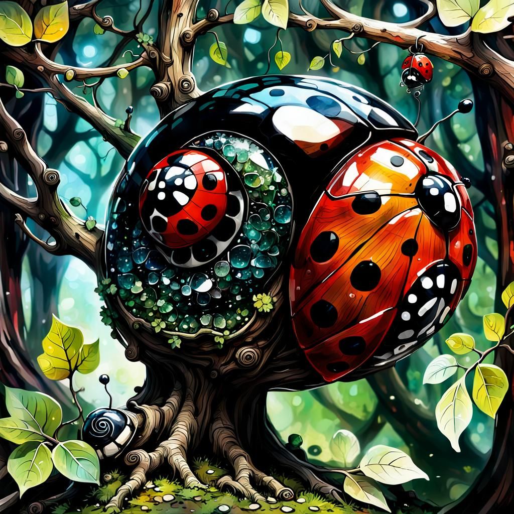 🐞 Ladybug Treehouse 🐞