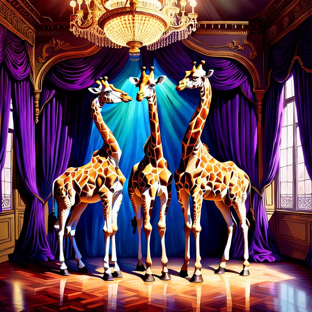 The Camelopard Trio hums