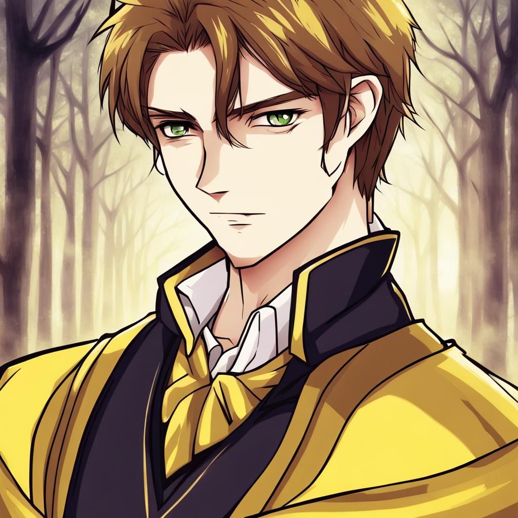 Cedric Diggory in Anime Style