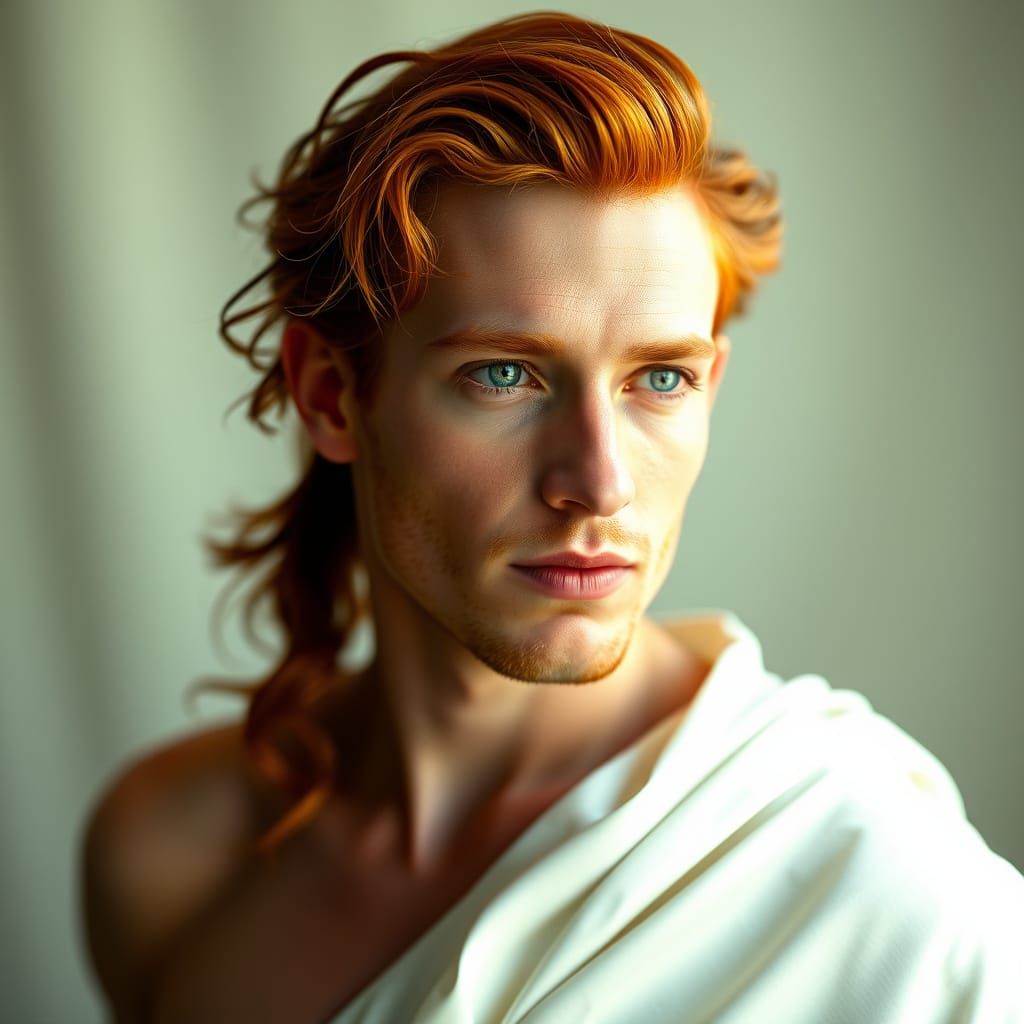 Portrait of a Man with Red Hair