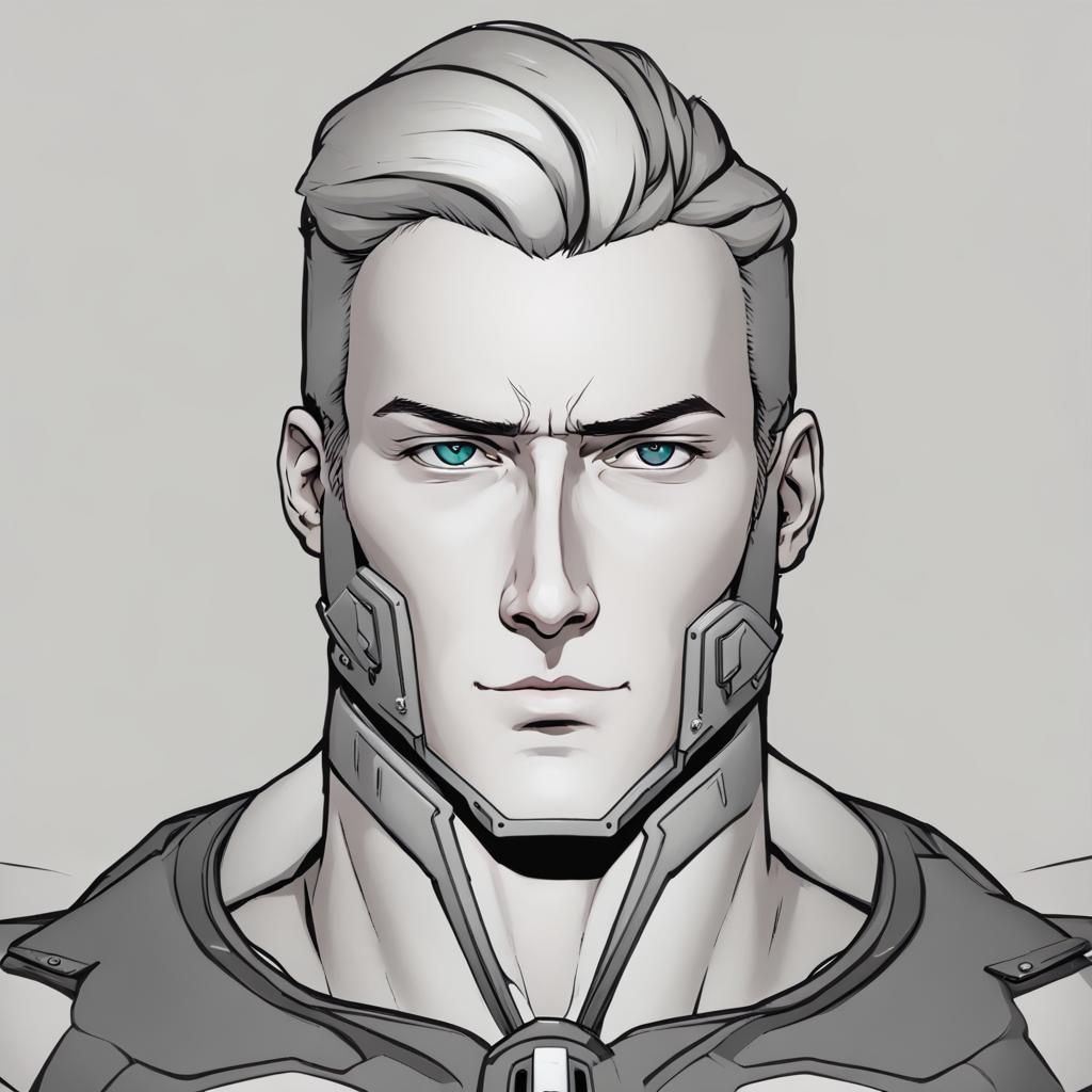 AI Interpretation of a Sigma Male