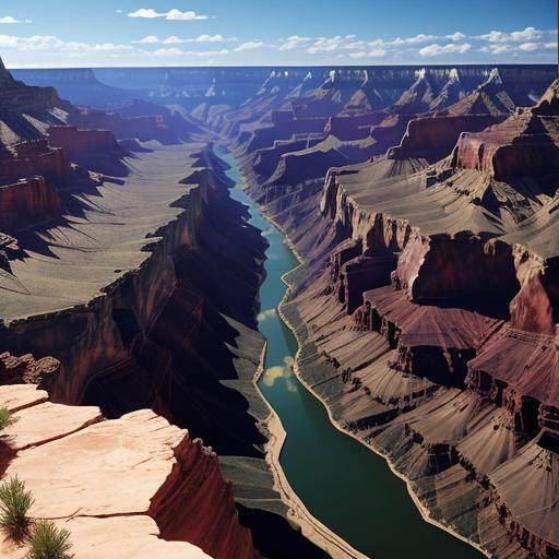 Stunning Vista of the Grand Canyon