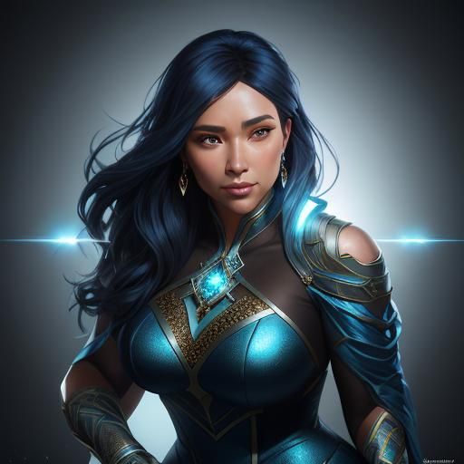 Proposal Portrait in Art Nouveau Style