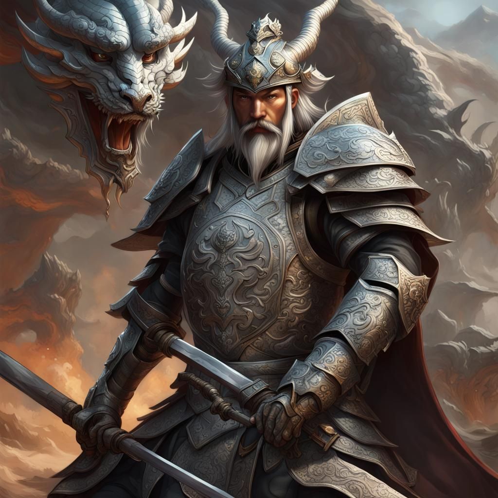 Earth Genasi in Ornate Fantasy Armor