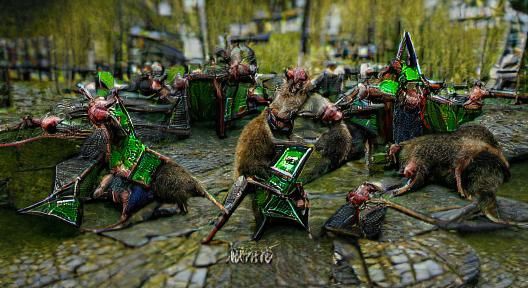 Vermintide: High-Resolution Skaven Illustration