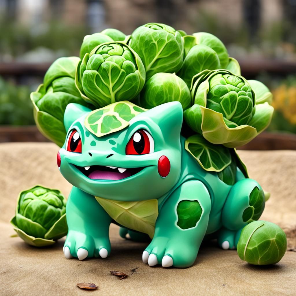 Bulbasaur Brussels Sprout: An AI Transformation