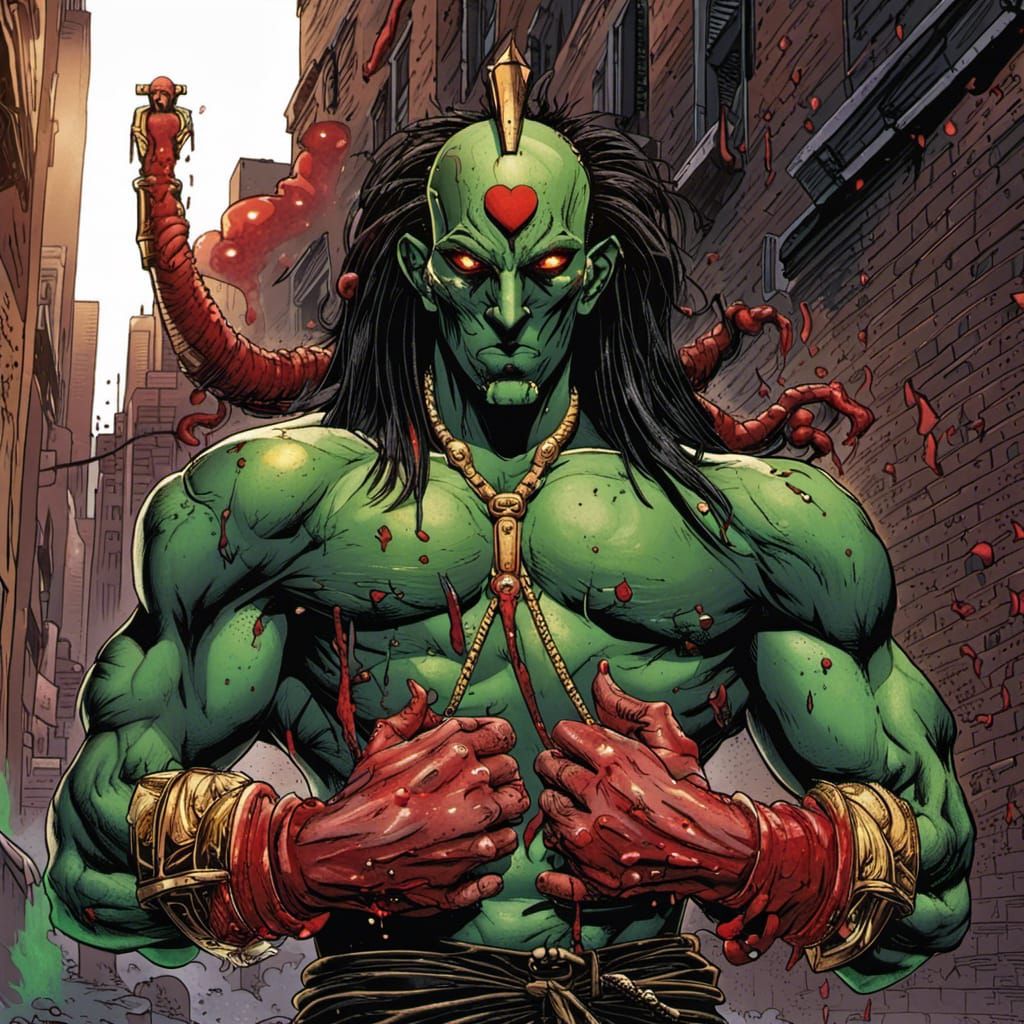 Khonsu in New York: Hyperrealistic Comic Art