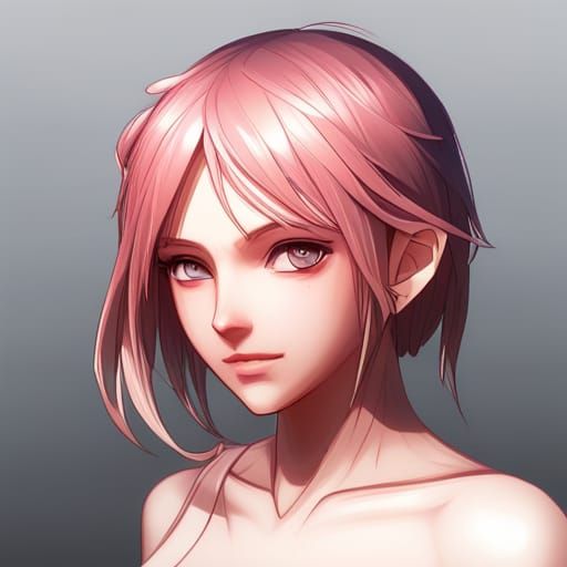 Hyperdetailed Anime Girl Portrait in 8K Resolution