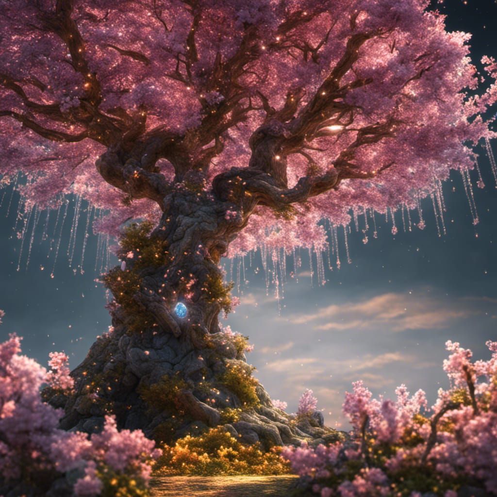 crystal tree 💎 🌸 🌳