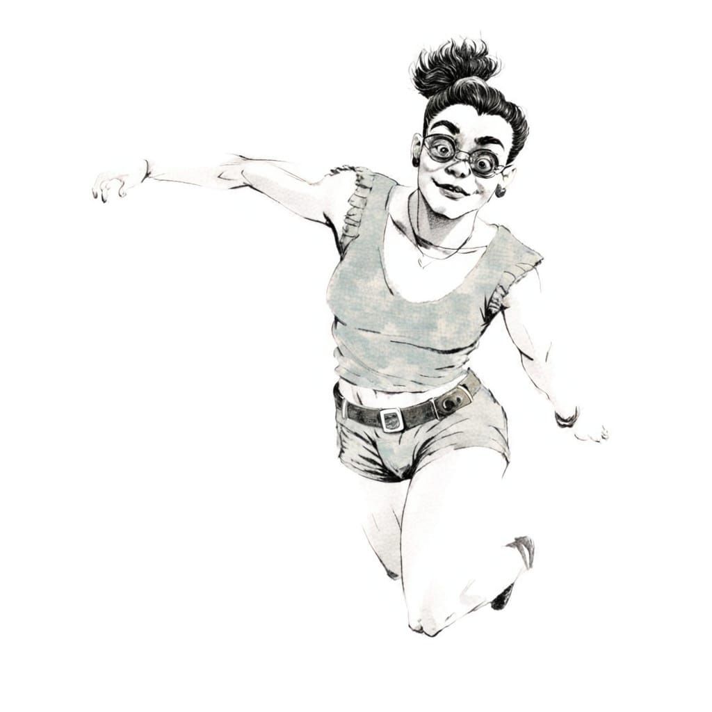 Sentimental Filing Cabinet with Expressive Eyes