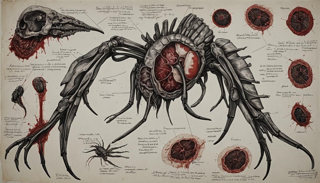 Detailed Autopsy of a Mutated Creature
