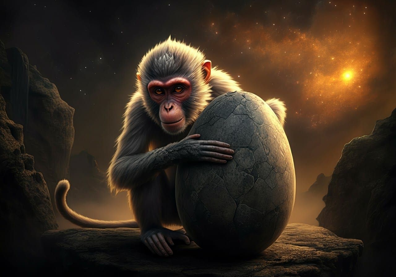 Stone Monkey Emerges in Primal Chaos