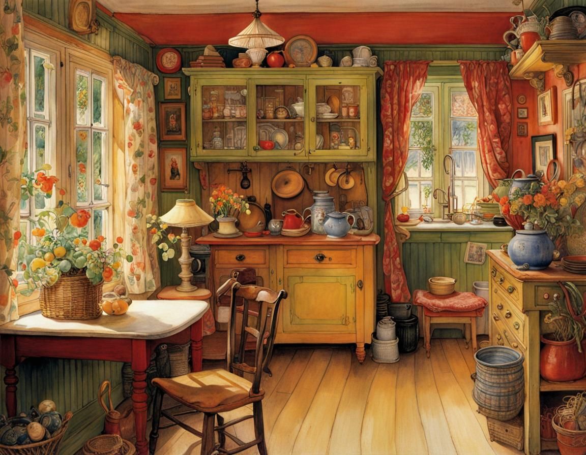 Whimsical Cozy Cottage in Impressive Detail