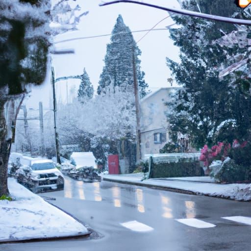 Vancouver Streets in Winter: Professional Photography