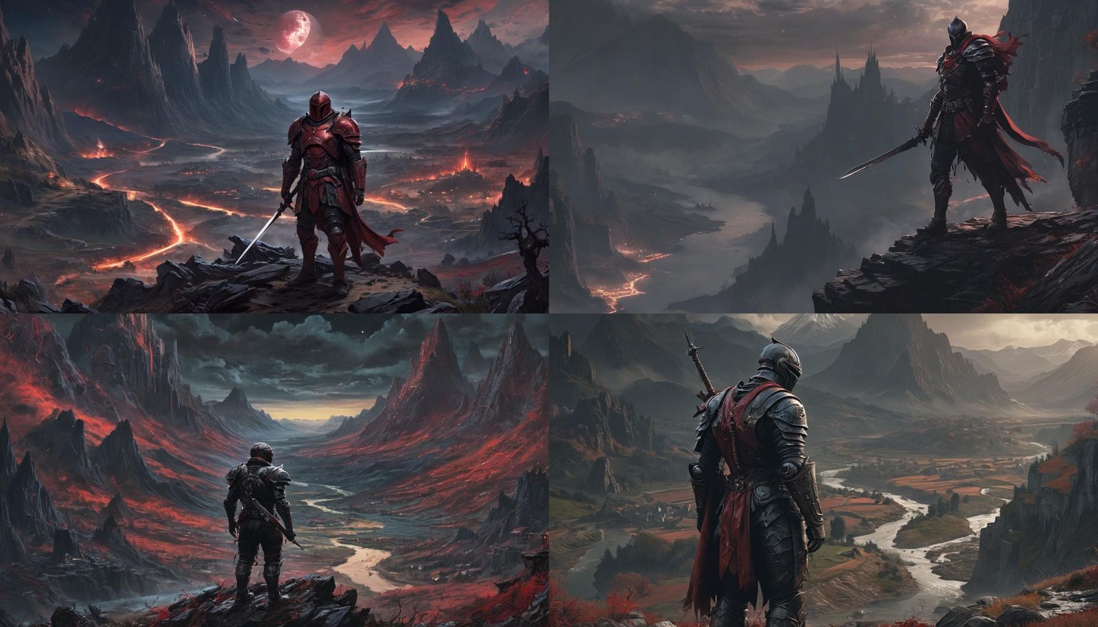 Guts in Berserk Armor with Crimson Beherit