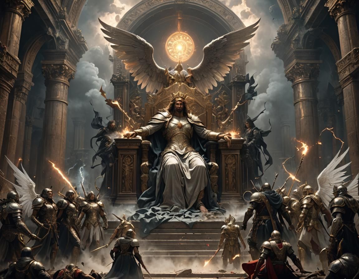 When the battle stopped and the smoke cleared, angels took a...