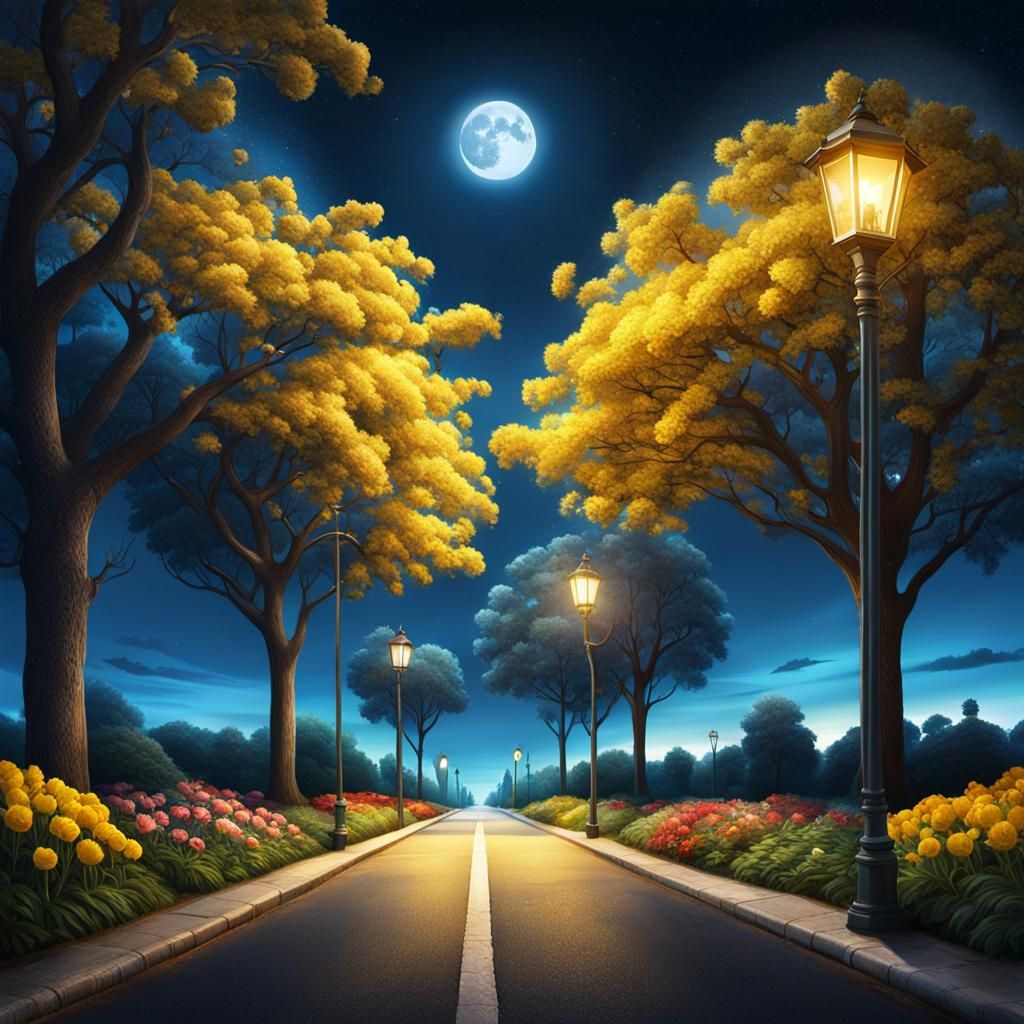 Surreal Zipper Between Night and Day, Digital Art