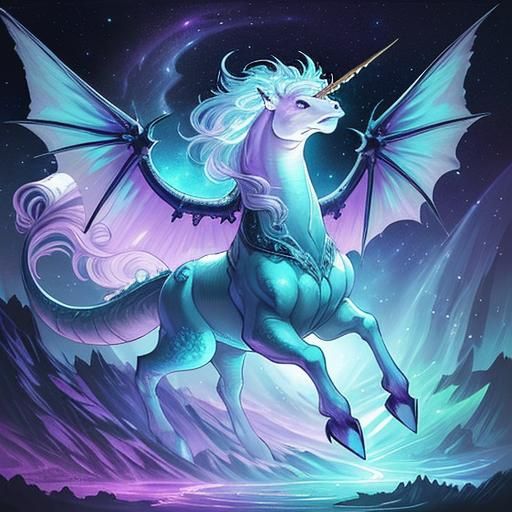 She is a perfect blend of a unicorn and a dragon,... She is Uniigon